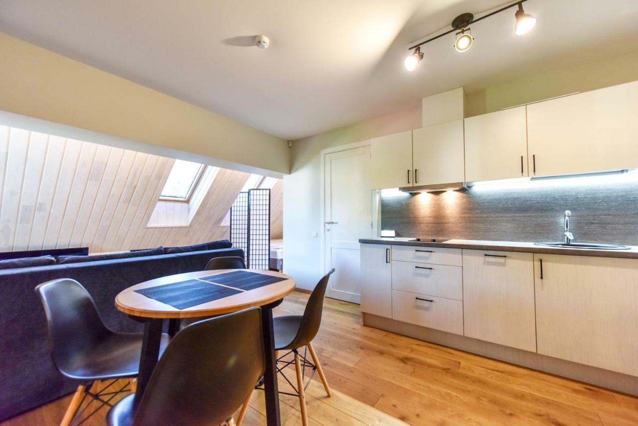 Ferienwohnung Geliu Terasos - Studija Su Balkonu Juodkrantė Exterior foto
